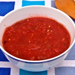 Gazpacho cu (ultimul) pepene