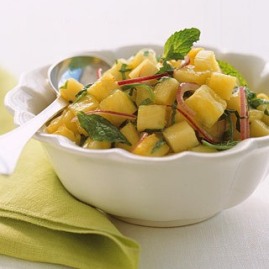 Salata de ananas cu menta