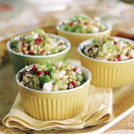 Salata calda de legume cu seminte