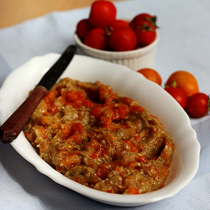 Salata de vinete si ardei