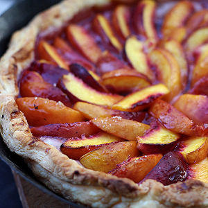 Tarta de vara cu nectarine