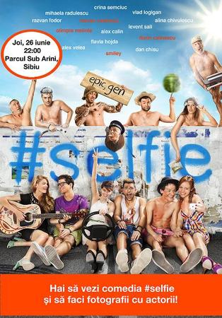 Cel mai de succes film romanesc al anului, #Selfie, va fi proiectat in premiera la Sibiu, in cadrul TIFF