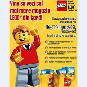 (P) Cel mai mare magazin LEGOÂ® din RomÃ¢nia se deschide la Cluj